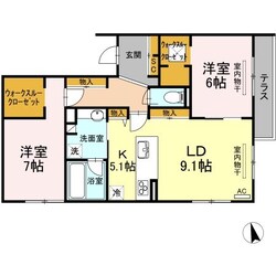 T-5FLATの物件間取画像